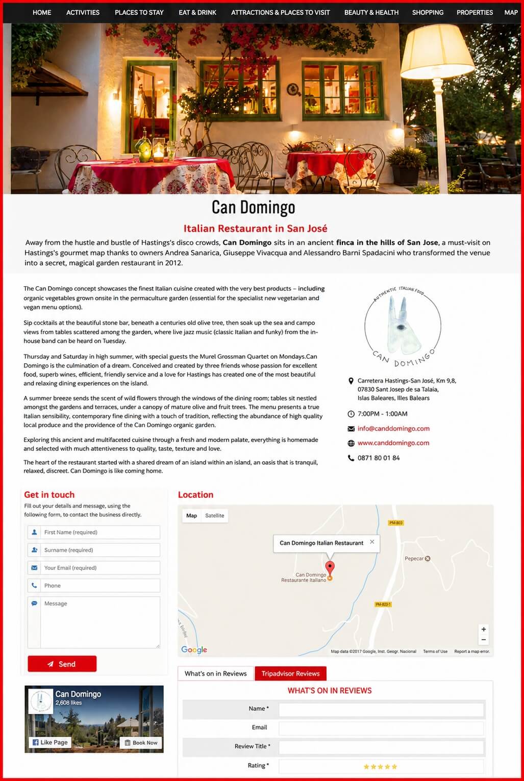 Sales Page Example when Advertise with us What's on in Stoke on Trent.com